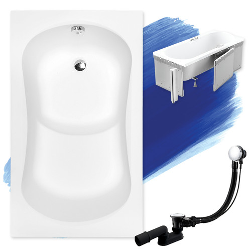 Baignoire rectangulaire 120x70 - baignoire,
