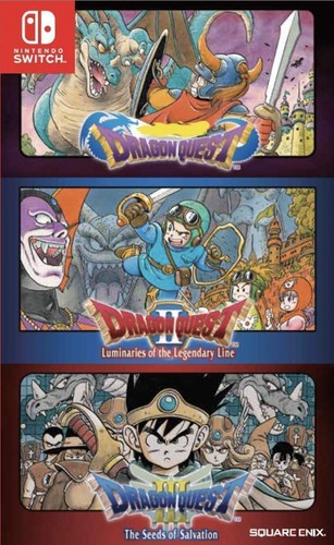 Dragon quest trilogy - dragon,