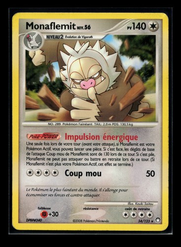 Carte pokémon monaflemit - carte,