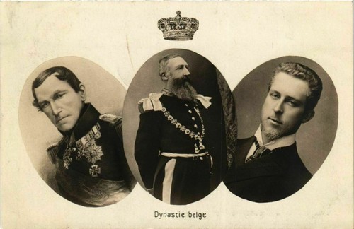Cpa dynastie belge belgian - ak,