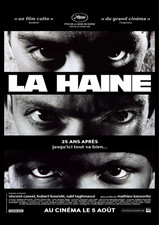 LA HAINE - Affiche de Cinéma
