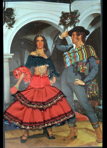 Espagne couple danseuse - espagne, /