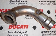 2003-2006 Ducati 749R 999R Xerox deep sump racer horiz. exhaust pipe 57010721B