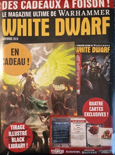 White dwarf 448 tirage - white,