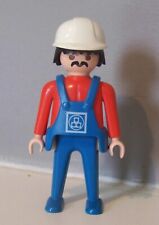 PLAYMOBIL (Q207) CONSTRUCTION SITE - Concrete Worker and Conveyor Carpet 3759