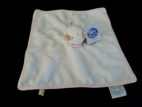 Doudou plat noukie s ours - noukie's,