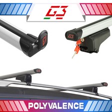 Alu Blanc Barres de toit pour PEUGEOT Partner 2 II Tepee 08-15 RB