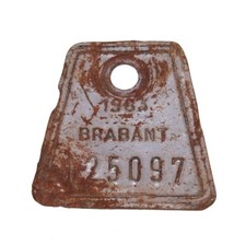 Plaque d'immatriculation de