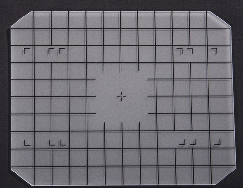 Dépoli 4x5 focusing screen - focusing,