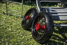 Paire de jantes supermotard