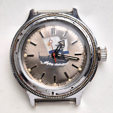 Vintage Vostok 2414A Amphibia Soviet wrist watch man Russian komandirskie