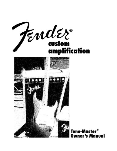 Mode emploi fender twin - d’emploi,