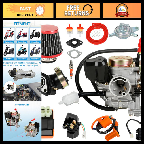 50cc gy6 carburetor - 50cc,