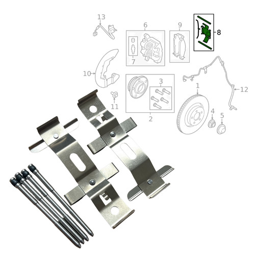 Kit montage plaquettes - kit,