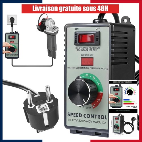 Régulateur vitesse 220v - de,