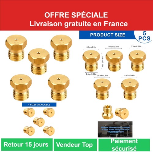 Gicleurs gaz butane universels - gaz,