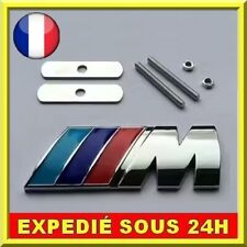 ✅ Logo Chrome Calandre Grille BMW M Sport 7x3 Emblème Série 1 2 3 4  Performance