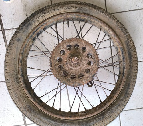 Roue arriere moto collection - moto,