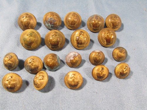 Boutons genie militaire - ,