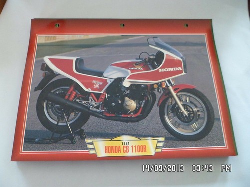 Carte fiche moto 1981 honda - honda, cb
