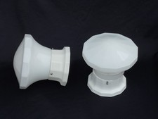 paire de plafonniers appliques