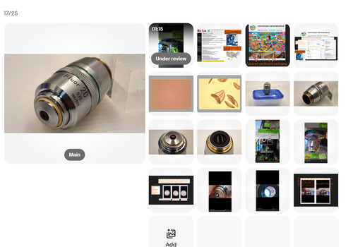 Exce objectif microscope - *exce*,