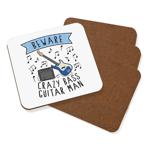 Attention fou bass guitare - fou,