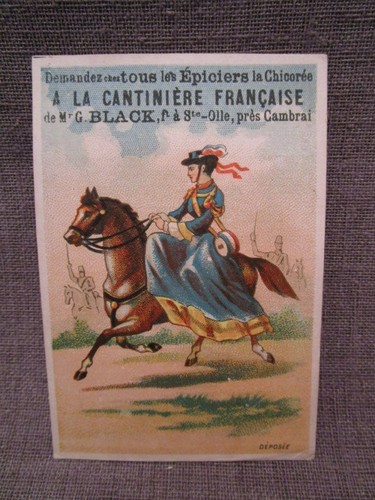 Image chromo publicitaire - image,