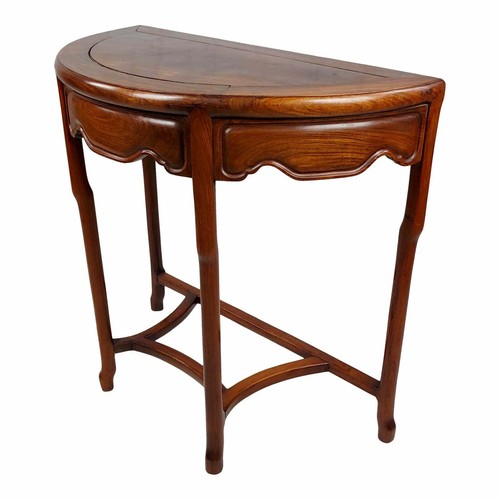 Table console carvée - table,