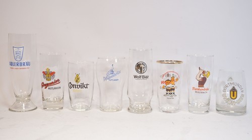 Ensemble verres à - À, bière