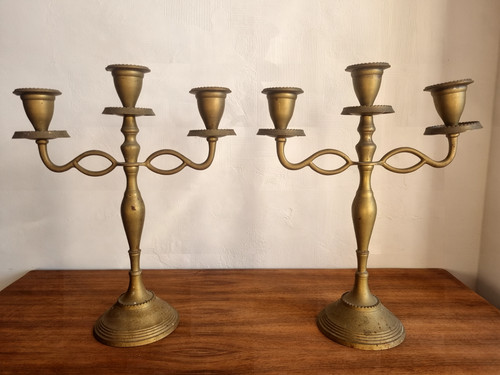 Paire chandelier branches - de,