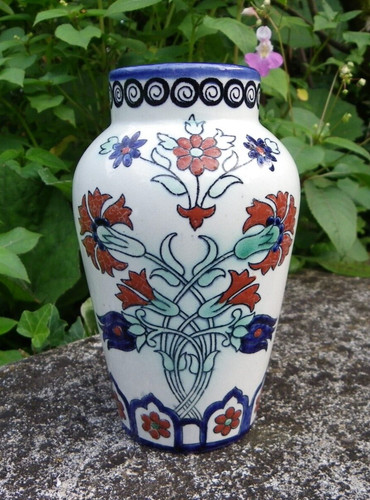 Vase faïence manufacture - en,