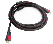 Câble double fil tressé HDMI