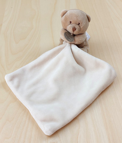 Doudou peluche ours marron
