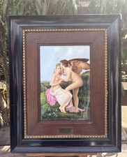 Huile sur Porcelaine/L'Amour