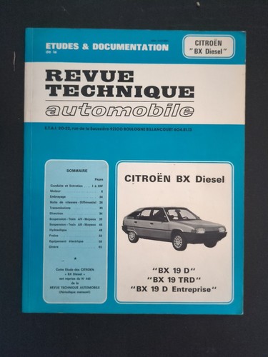 Revue technique - , de