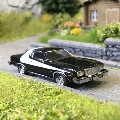Ford gran torino noir blanc - gran,