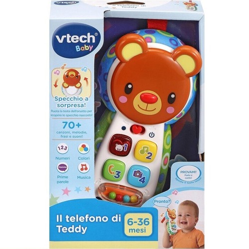 Vtech téléphone teddy - le,