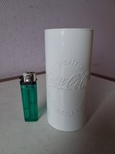verre blanc coca cola édition