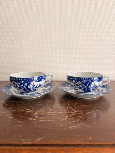 Lot deux tasses thé - lot,