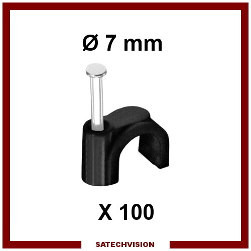 100 pontets plastiques attache - plastiques,