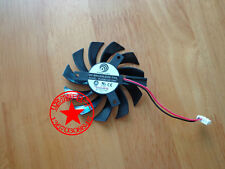 75mm ATI GTX460 GTX560 GTX580 R6870 Fan PLD08010S12HH 2wire 12V 0.35A #M3821 QL