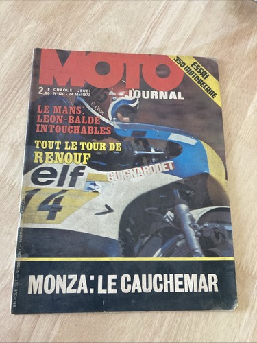 Moto journal 120 1973 - journal, n°