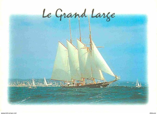 Carte postale bateaux - carte,
