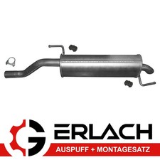 Silencieux d'échappement pour Fiat Punto Grande Punto Evo 9283