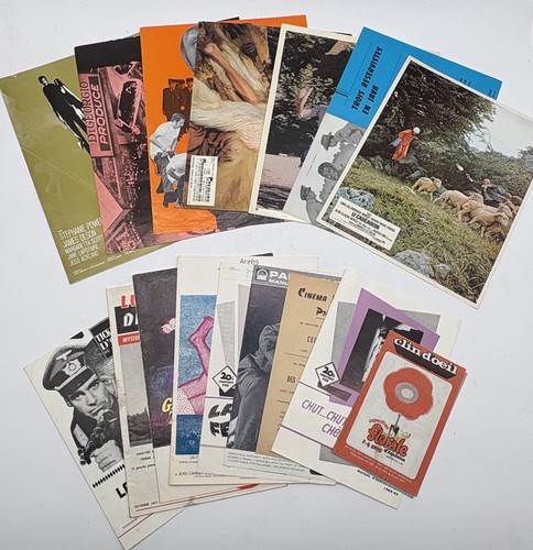 Gros lot affiches - , dossiers