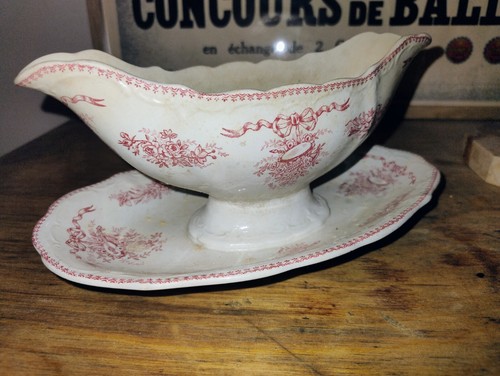 Saucière nimy rose terre - saucière,