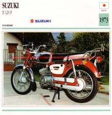 SUZUKI B 120 P B120 B120P 1973 : Fiche Moto #000831711