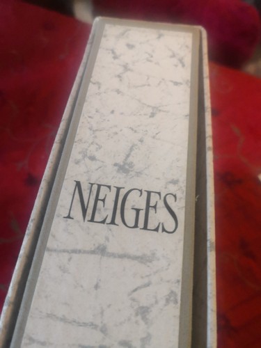 Livre art coffret neiges - livre, d'art
