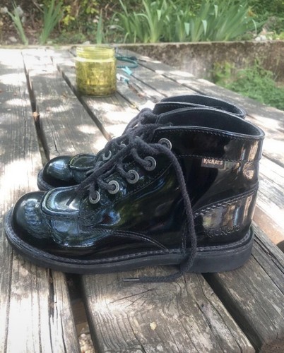 Chaussures kickers vernis - ,